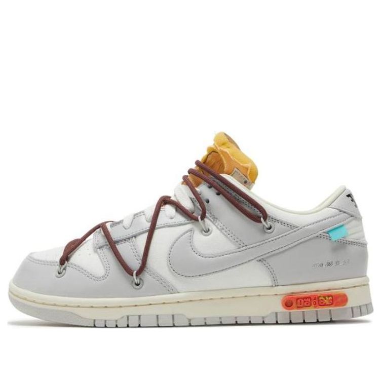 Nike Off-White x Dunk Low 'Lot 46 of 50'  DM1602-102 Iconic Trainers